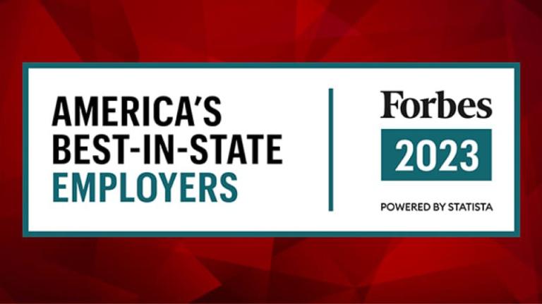 Named among America's Best-In-State for 2023 by Forbes