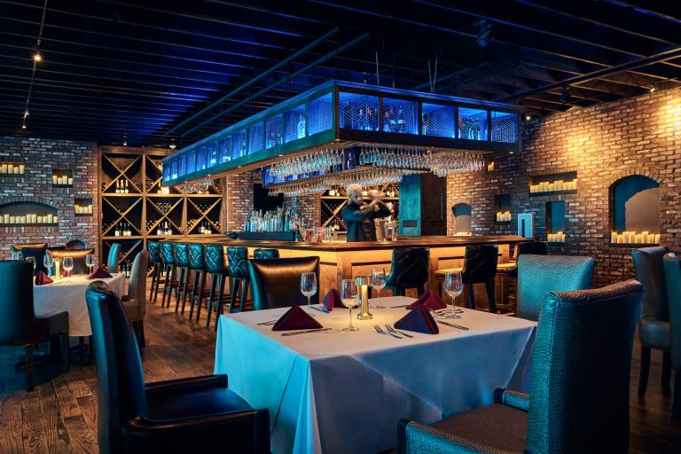 Itta Bena resturant, bar view