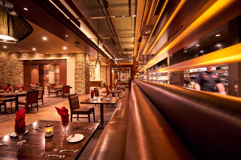 FIRE Steakhouse Interior