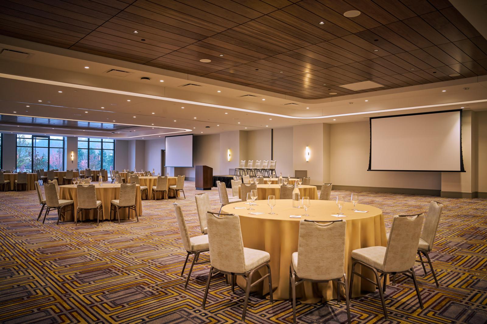A photo of one of Bethlehem's event rooms