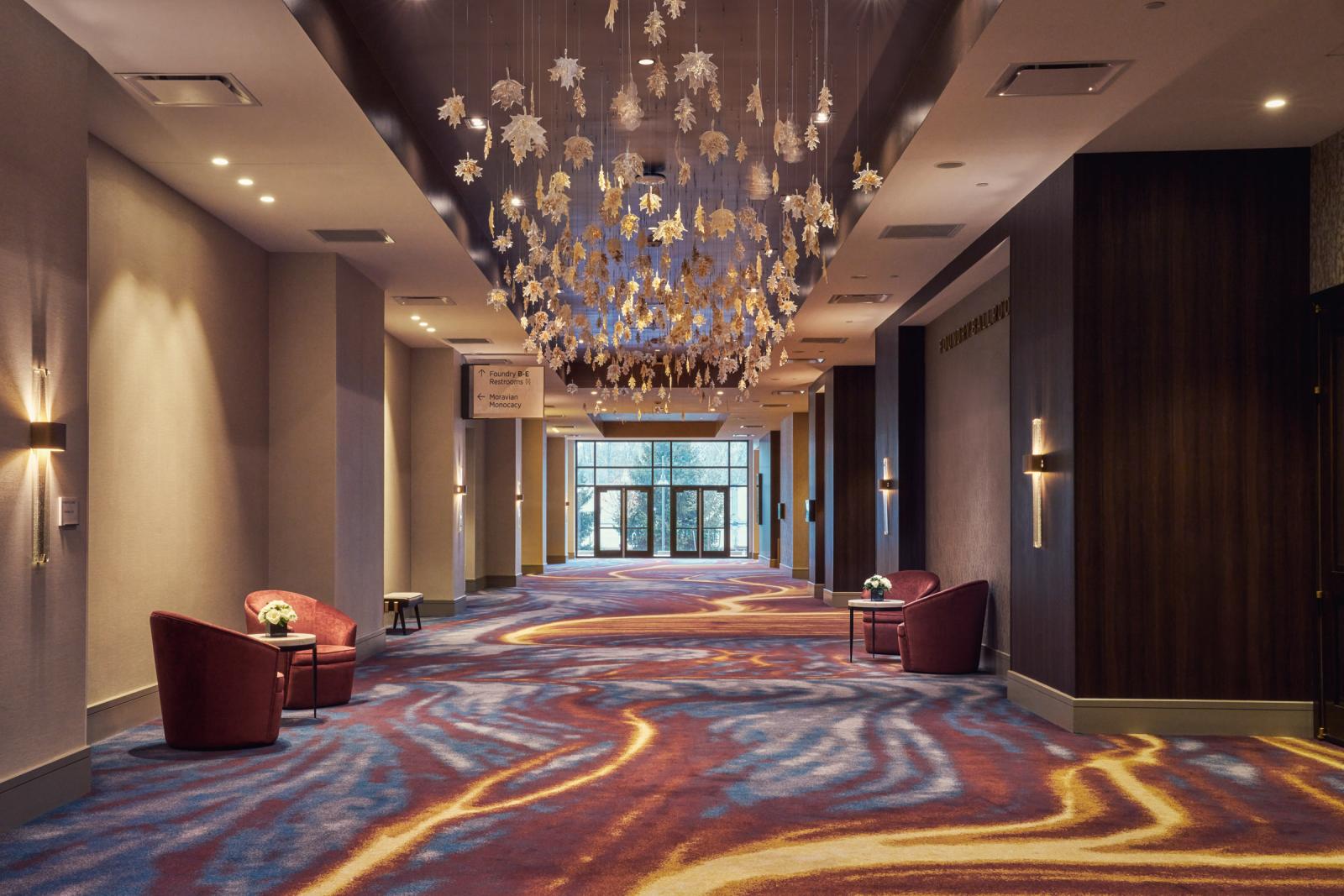 A photo of one of Bethlehem's event rooms