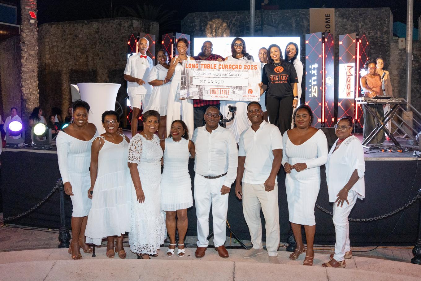 Winners of the 2025 Wind Creek Curacao Long Table video contest