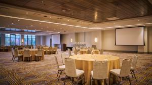 A photo of an event room