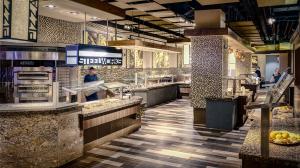 The steelworks buffet counters