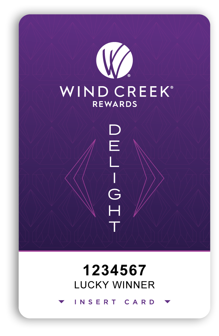 Image of the Delight-tier Rewards Card